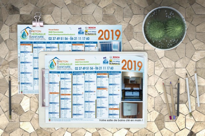 calendrier 2019 breton thermique sanitaire