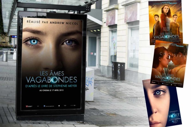 Affiche cinéma les âmes vagabondes proposition perso